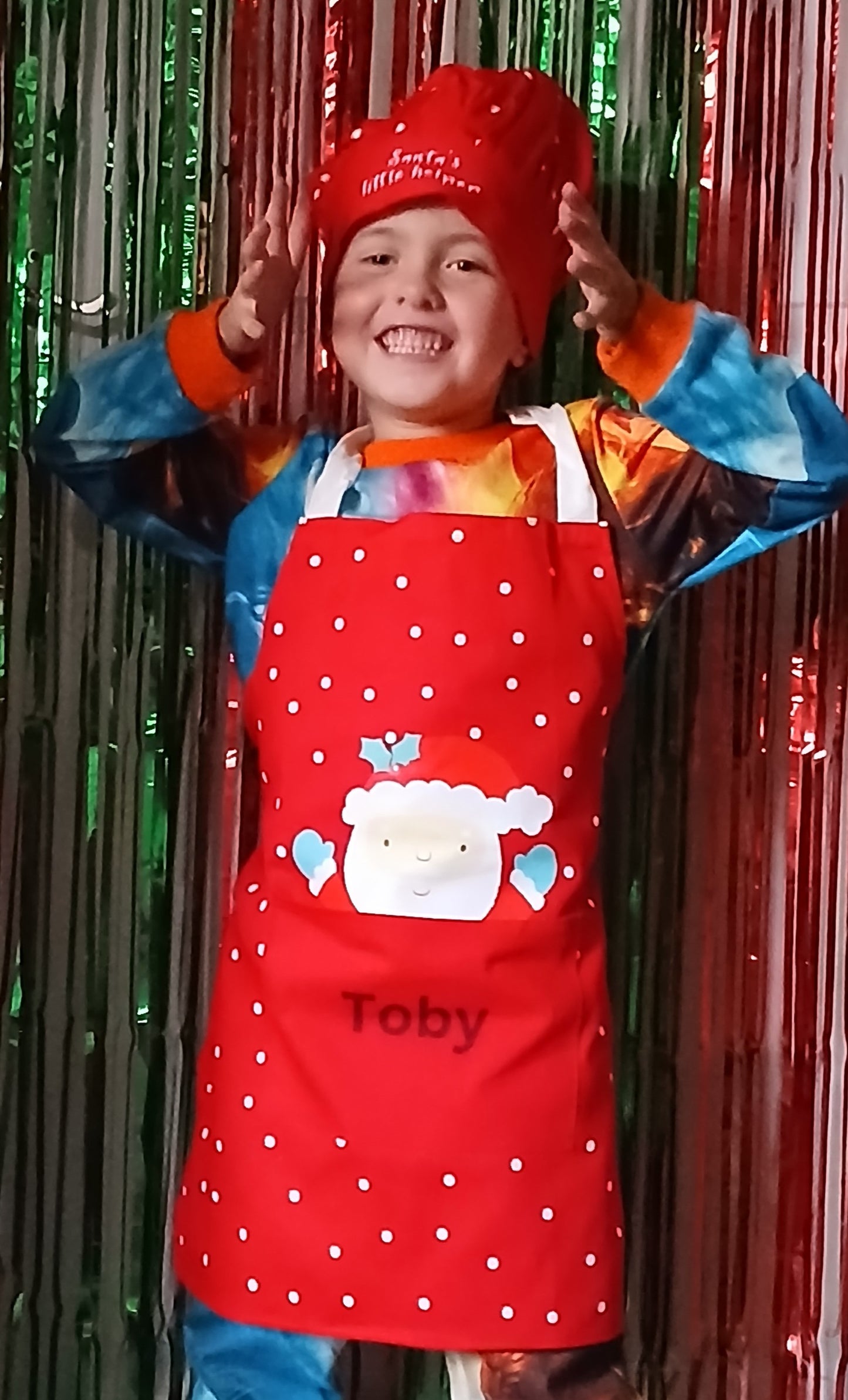 Kids Christmas Aprons