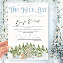 The Nice List (Blue)