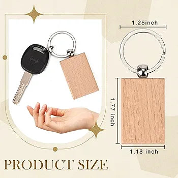 Wooden Keyring