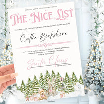 The Nice List Letter (Pink)